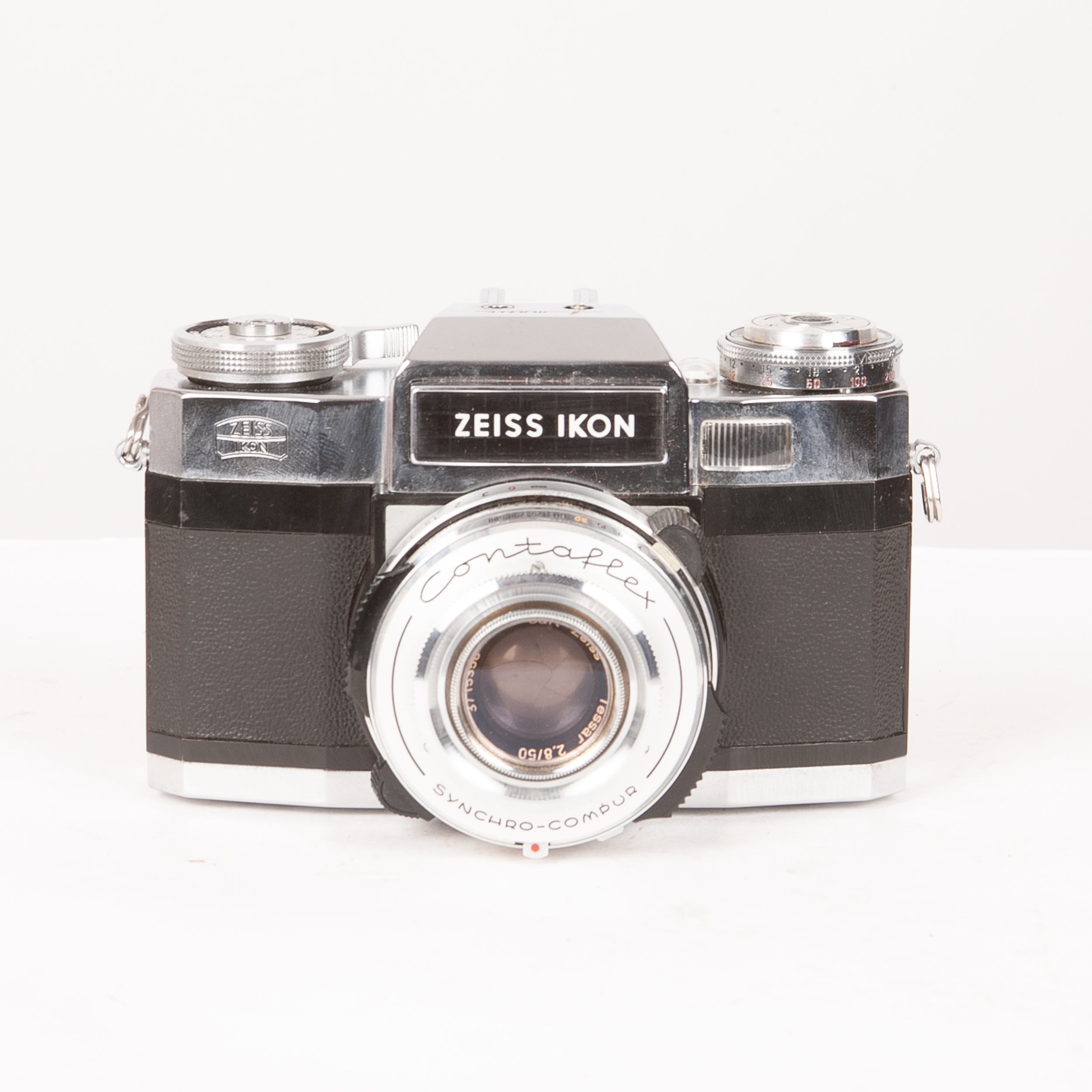 Zeiss Ikon Contaflex Matic con Tessar 50mm F/2.8  con Borsa originale