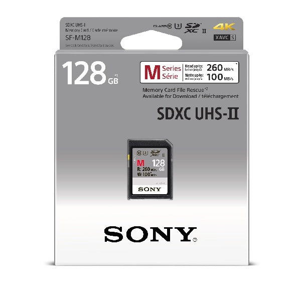 SDXC M 128GB UHS-II Class 10 U3 V60