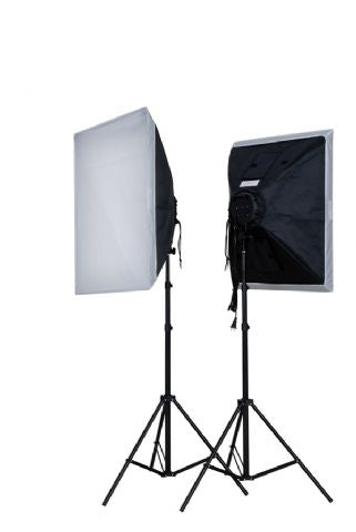 SLHK4-SB5050 SET DI ATTREZZATURE PER STUDIO FOTOGRAFICO NERO