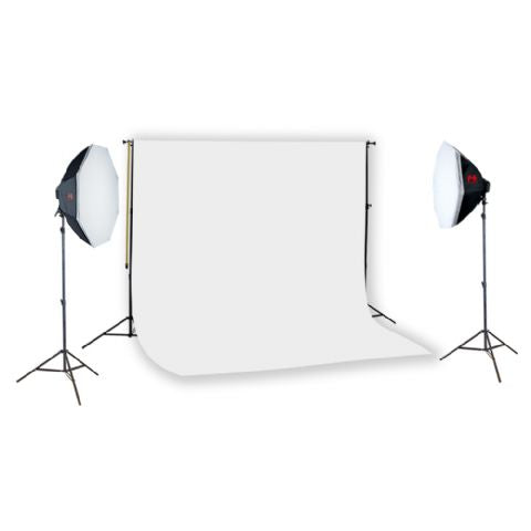 FALCON EYES KIT BACKGROUND CON KIT LUCE DAYLIGHT 12X28W