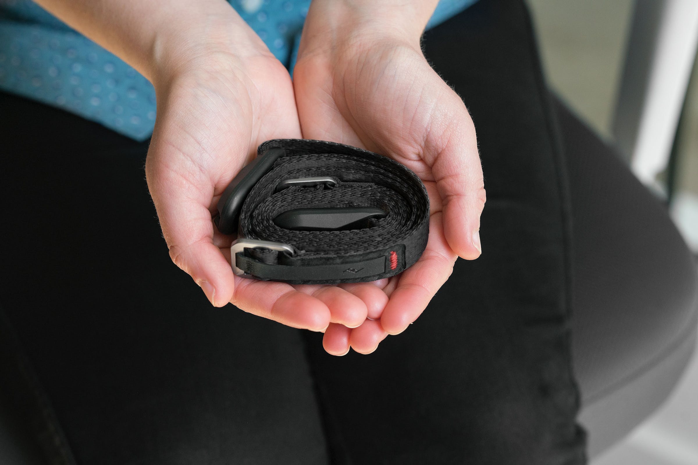 LEASH - Black VERSIONE piu Sottile - Tracolla versatile per fotocamera ad aggancio rapido