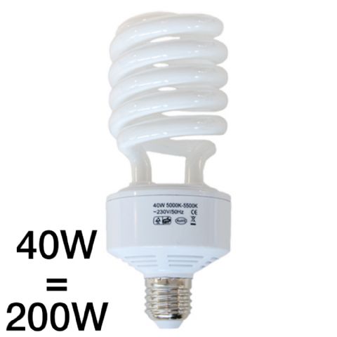 ML-40 LAMPADA FLUORESCENTE 40 W E27 LUCE DIURNA