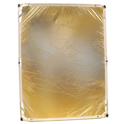 FALCON EYES PANNELLO A BANDIERA 150X200 - GOLD/BIANCO CR-B1520GW