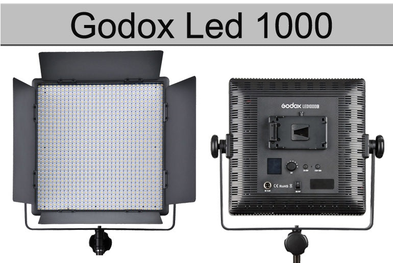 Illuminatore LED LD-1000D II con controller DMX