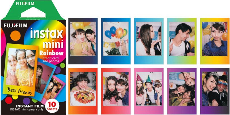 FUJI INSTAX MINI 10 RAINBOW SINGLE