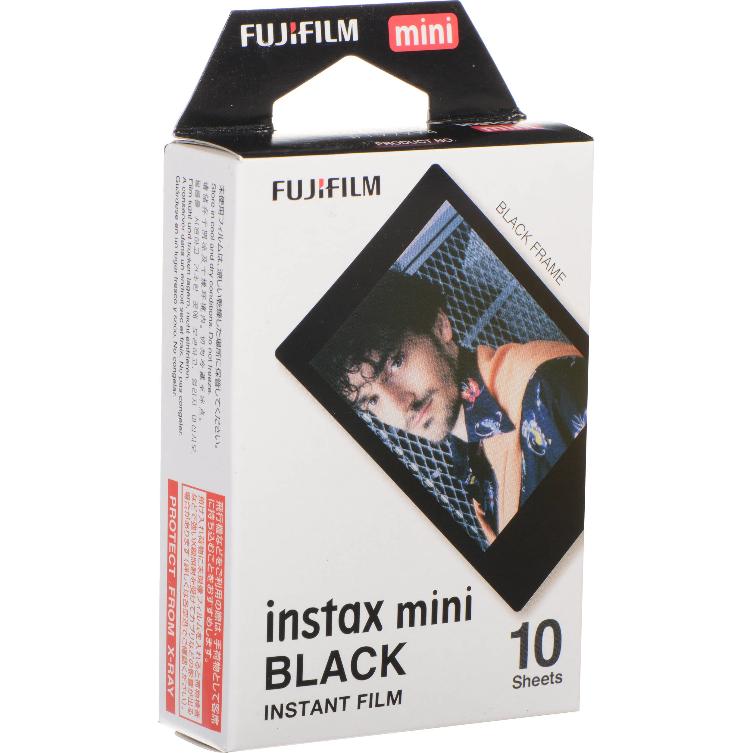 FUJI INSTAX MINI 10 SINGLE BLACK FRAME