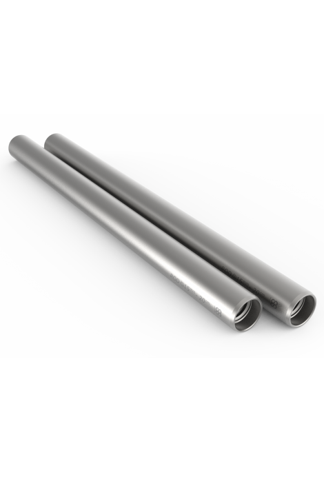 8SINN 25CM 15MM SILVER RODS