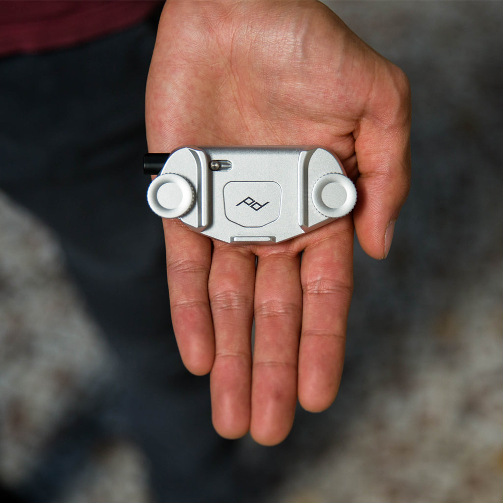 Capture Camera Clip (v3) Argento - con Piastra standard