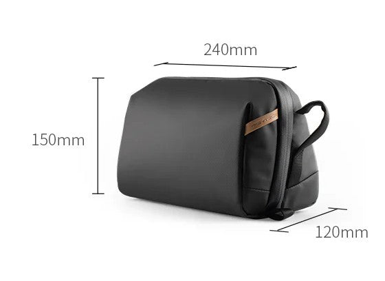 WASH POUCH TWILIGHT BLACK