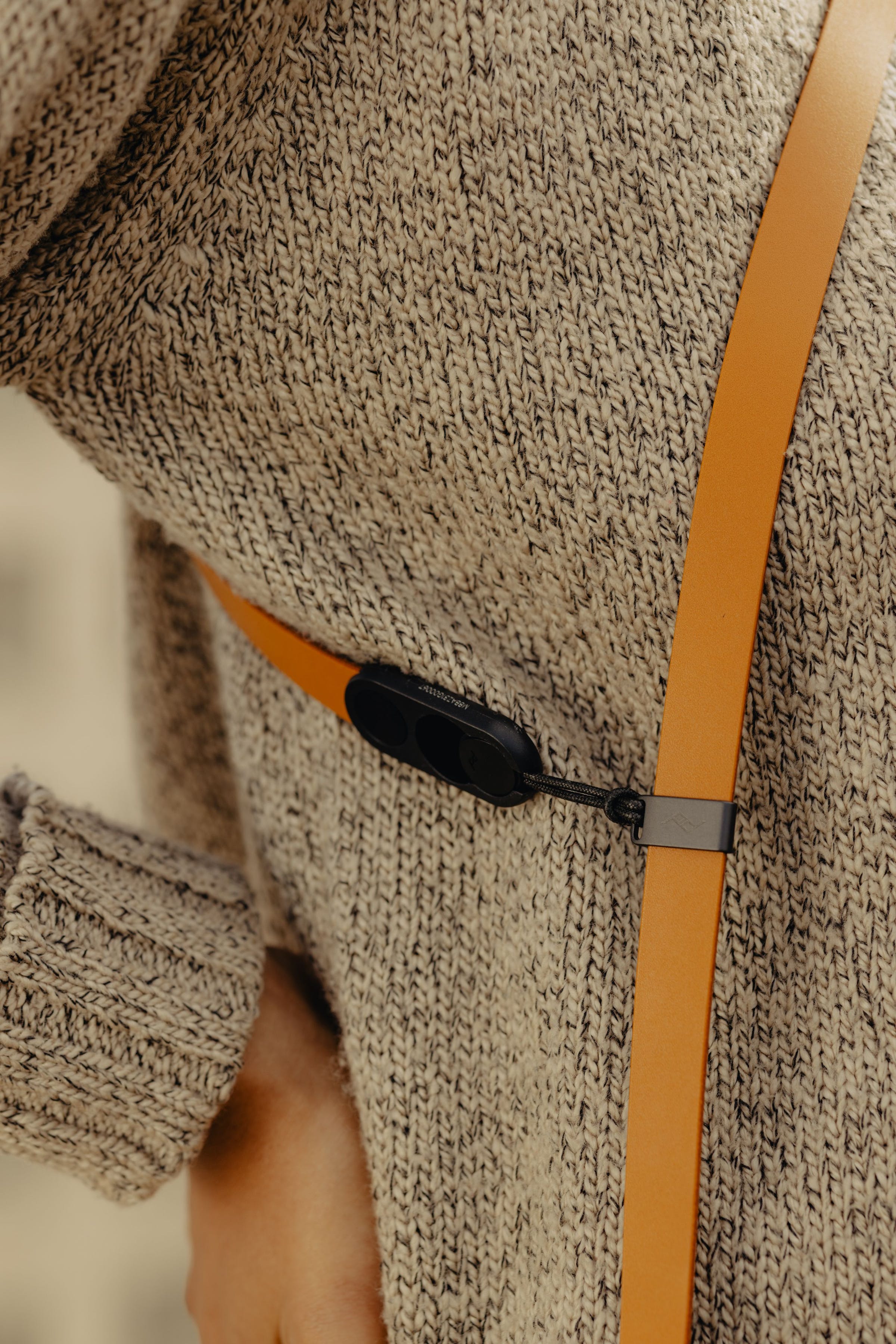 Form - Leather Pelle Camera Strap Standard - Amber