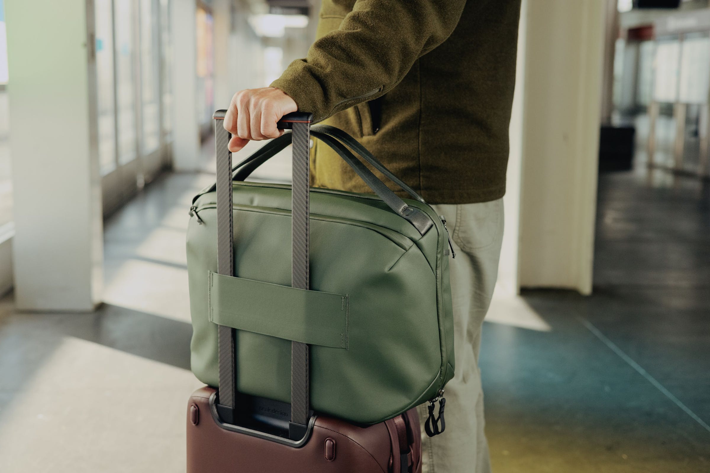 Travel Weekender 25L Sage - Laptop16"