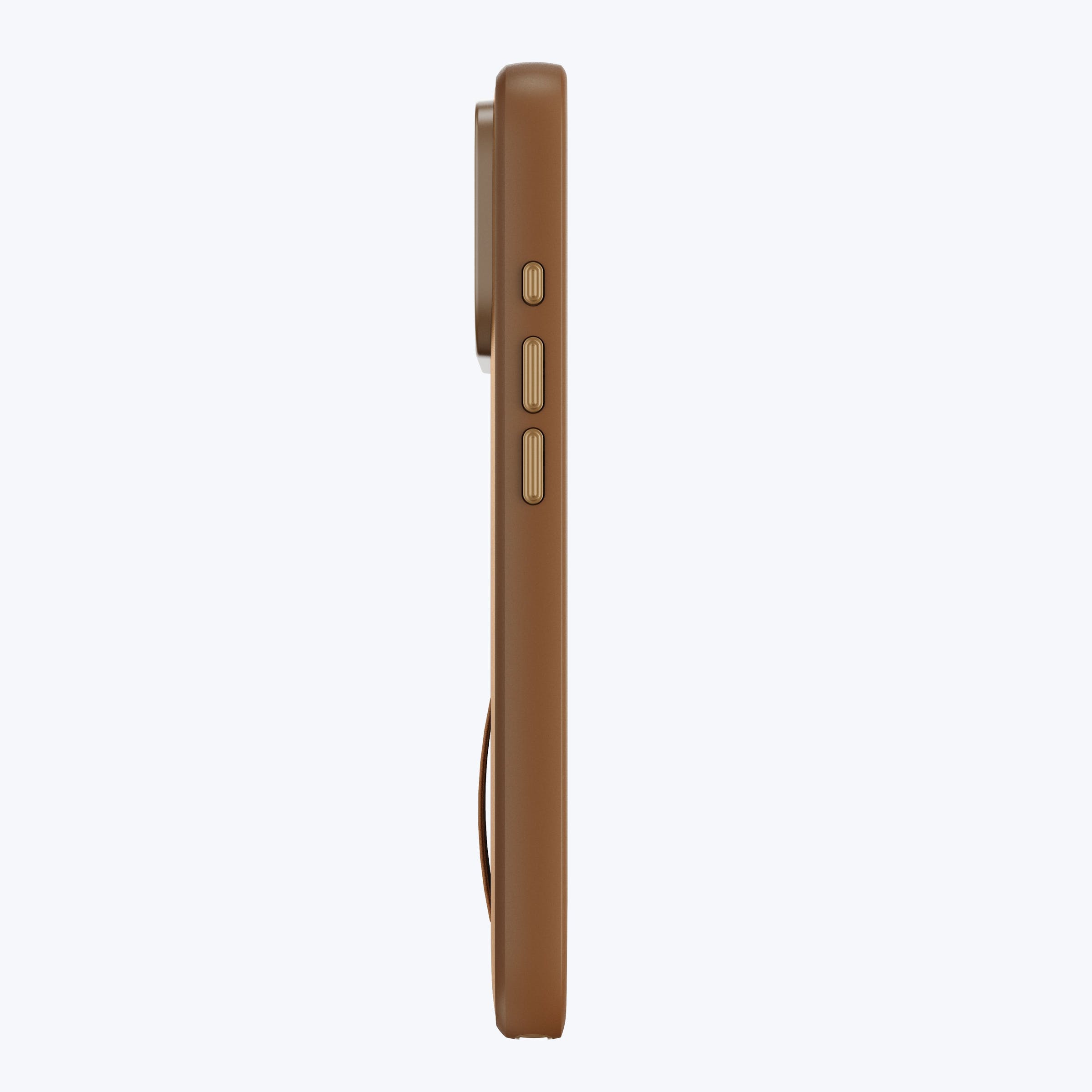 Mobile Everyday Clarino Loop Case iPhone 17 Pro Tan