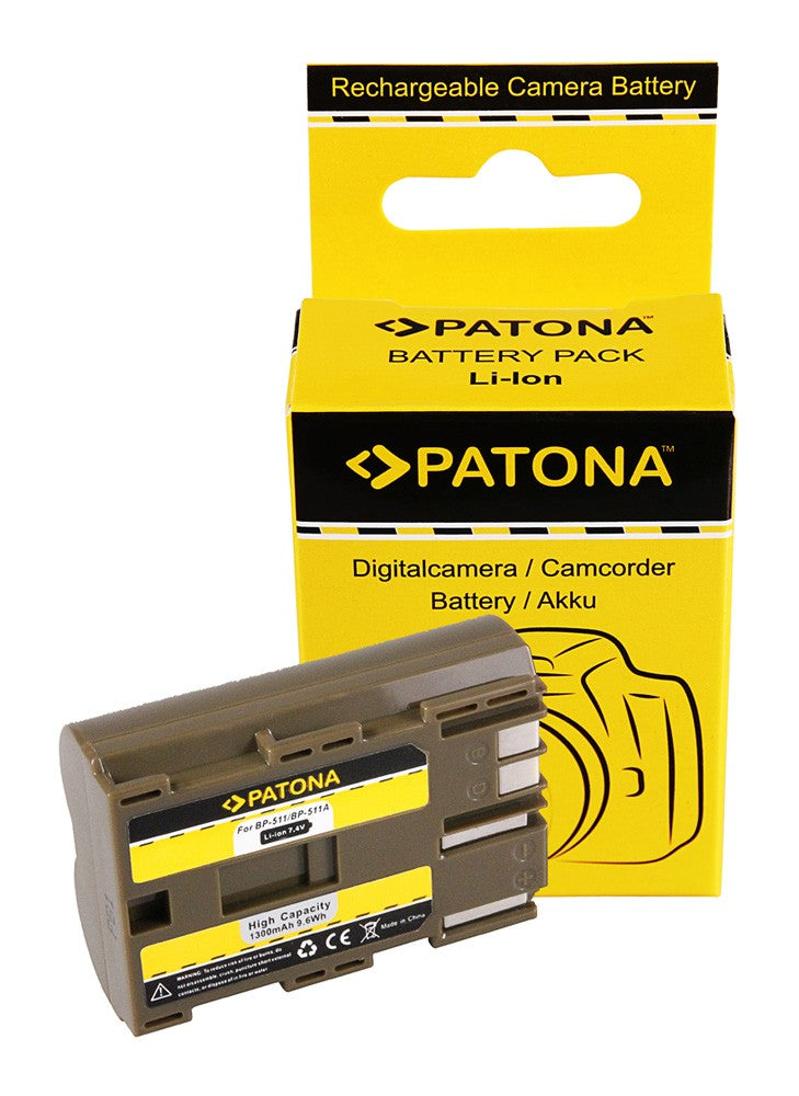 BATTERY CANON BP-511, BP-512 CANON EOS-D30 D60 G1,G2