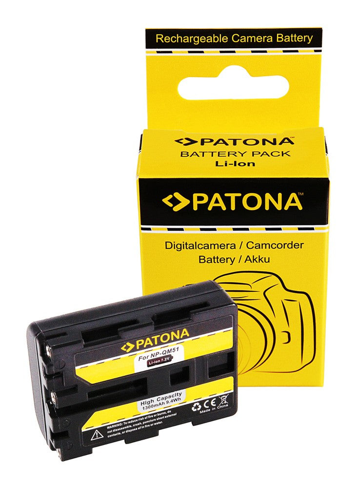 Batteria Sony NP-FM55 QM51 FM50 DSLR-A100