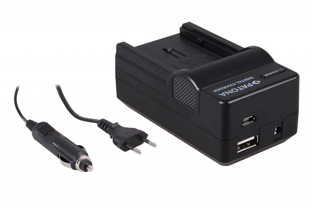 PATONA 4IN1 CHARGER PANASONIC VBN130 VBN130E VBN260 VBN260E