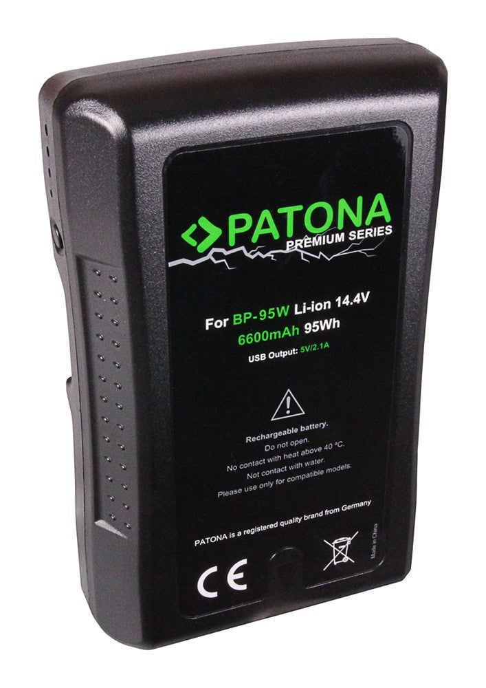 Batteria Premium V-Mount 95Wh 14.4V 6600 mAh