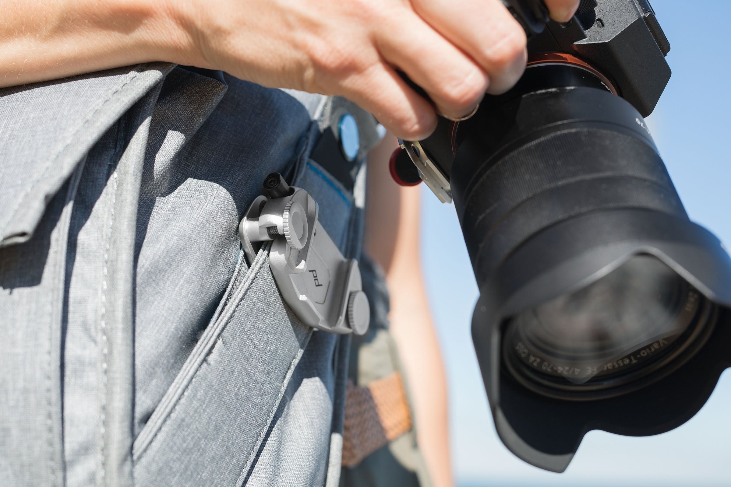 Capture Camera Clip (v3) ARGENTO - (No Piastra)