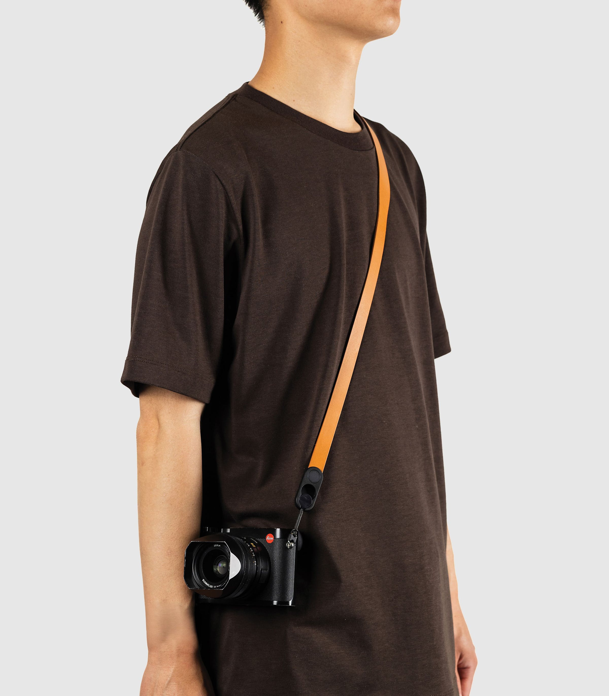 Form - Leather Pelle Camera Strap Standard - Amber