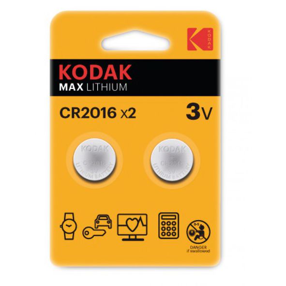 Kodak CR2016 Batteria monouso Litio