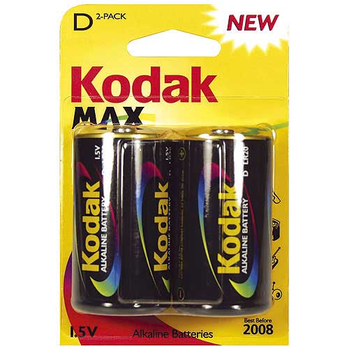 KODAK PILA 30952843 LR20 TORCIA KD 2 MAX 1,5V 2PZ