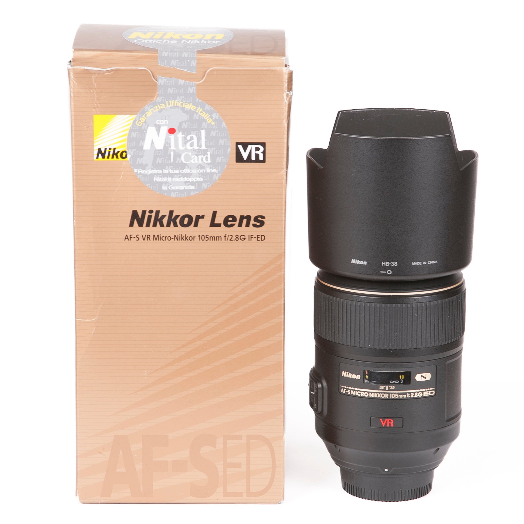 Nikon AF-S Micro-Nikkor 105mm f/2.8 G IF-ED VR - Usato