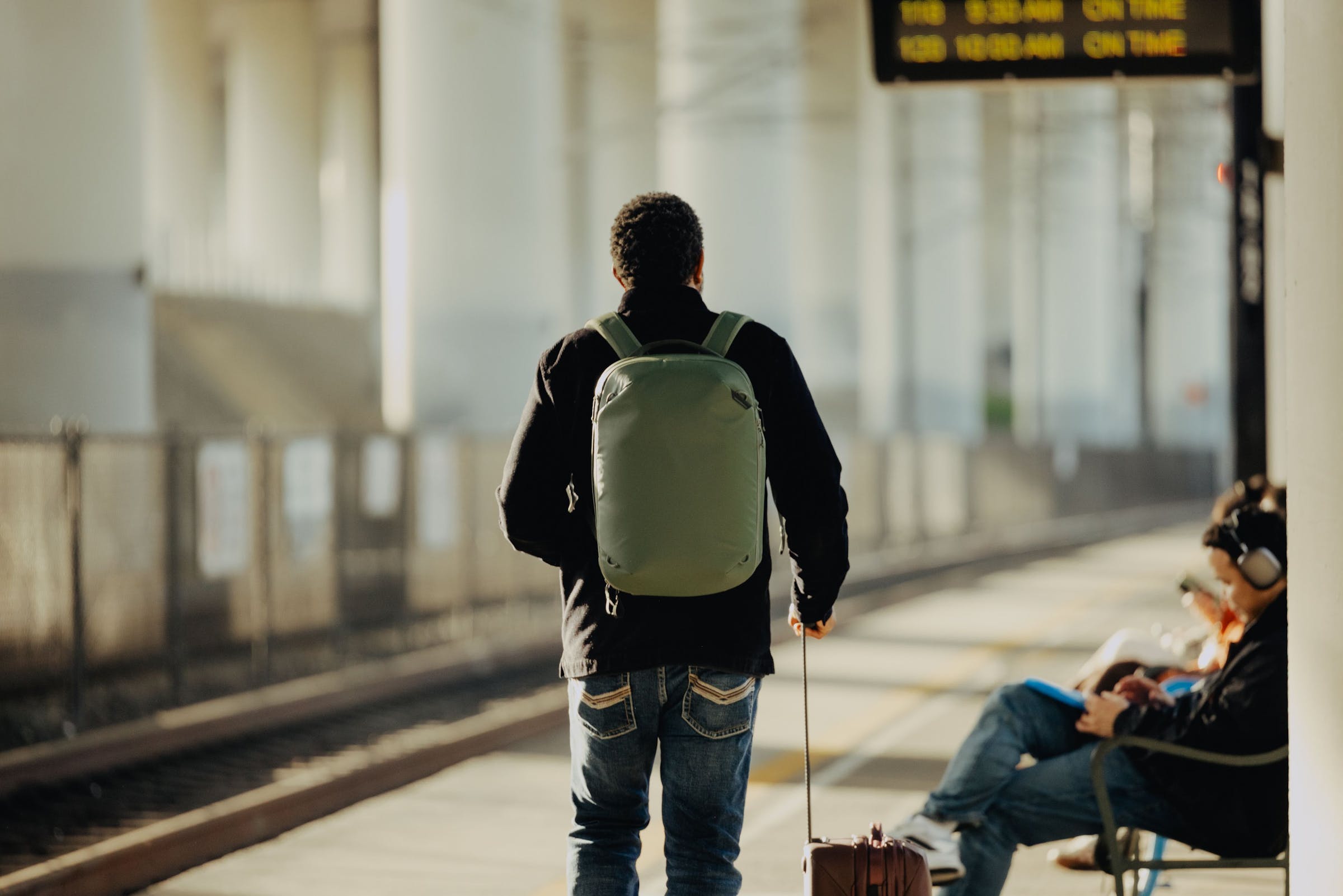Travel Backpack 20L Sage - weekend