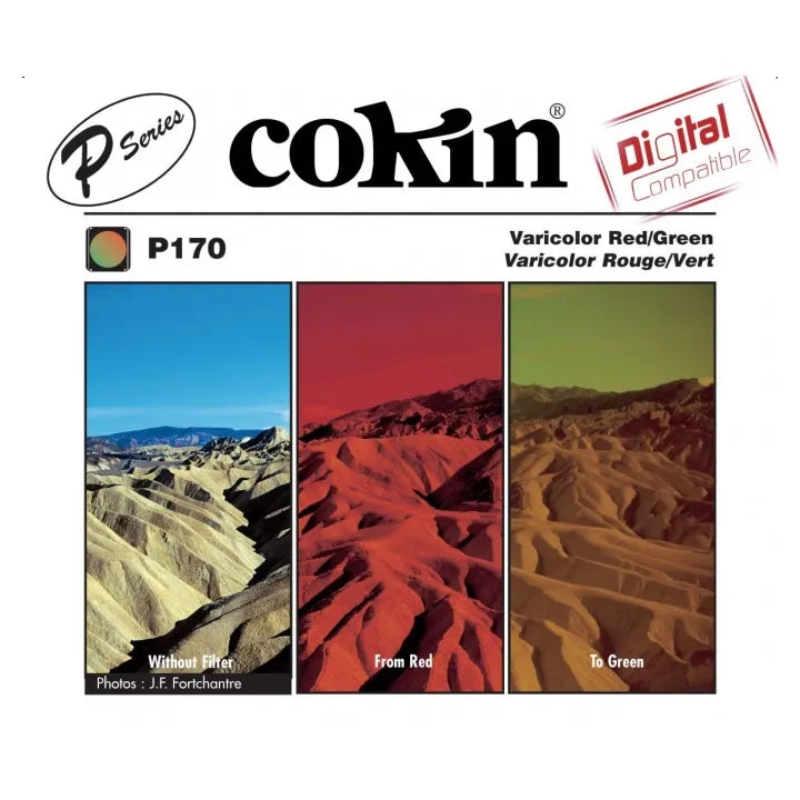 COKIN P170 VARICOLOR RED/GREEN