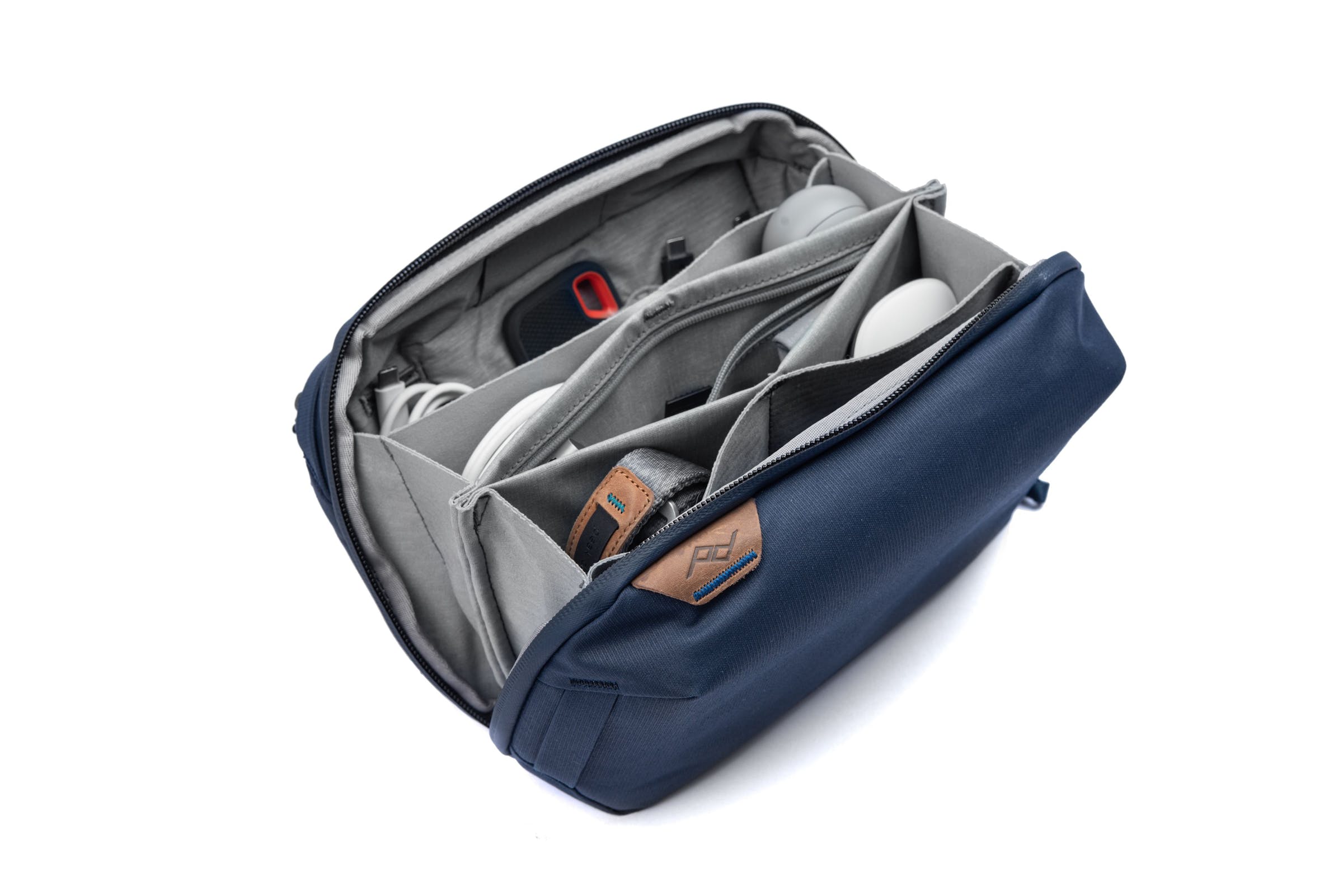 Tech Pouch Midnight - Blu Notte