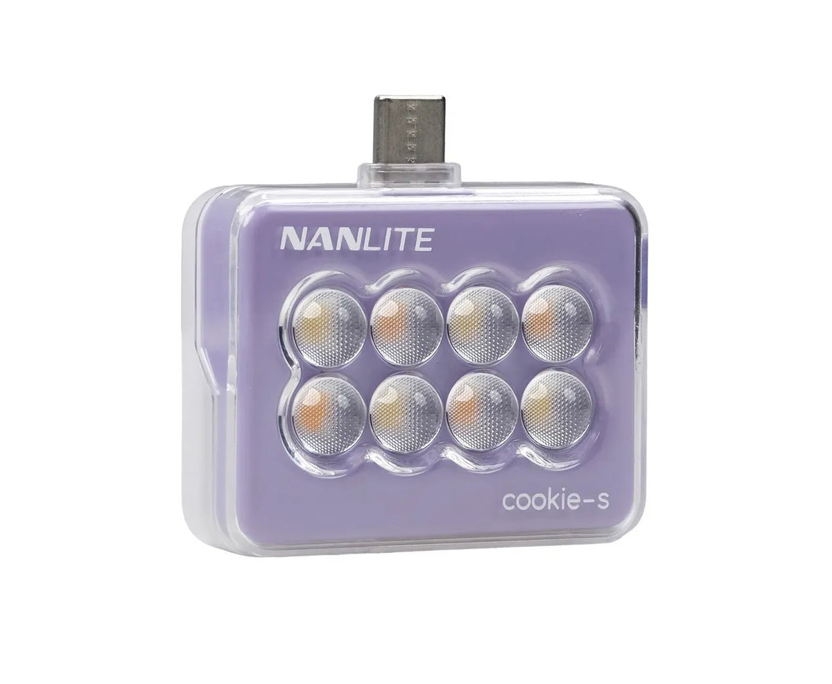 NANLITE COOKIE-S LED MINI LIGHT LAVENDER
