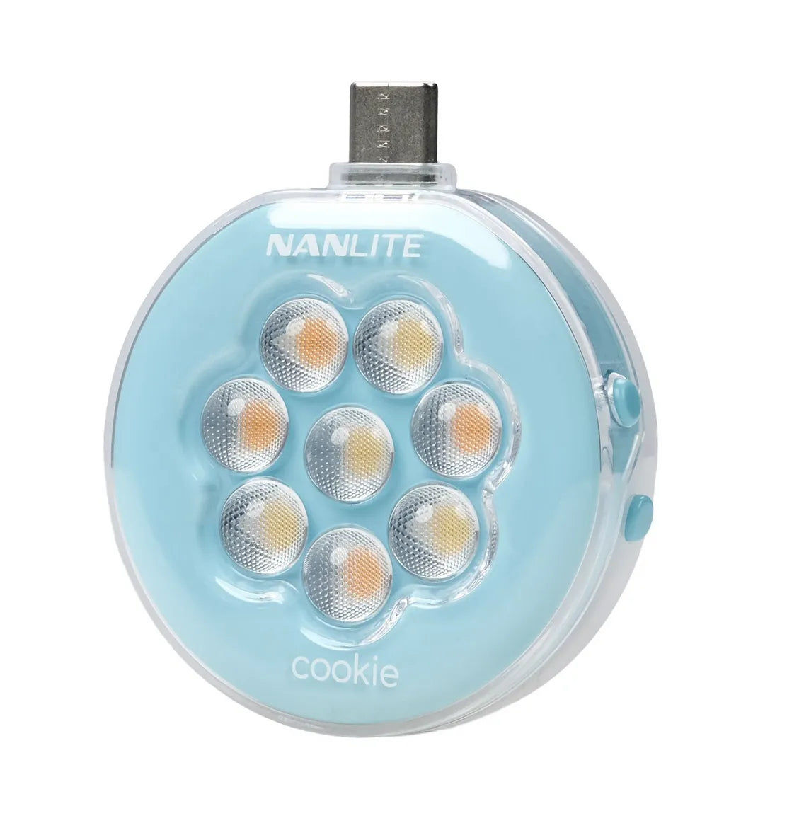 NANLITE COOKIE LED MINI LIGHT CYAN BLUE