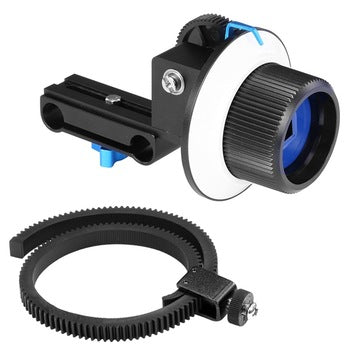SHANGHAI R.L. FOLLOW FOCUS F1 PER ASTE CON PIASTRA RAPIDA