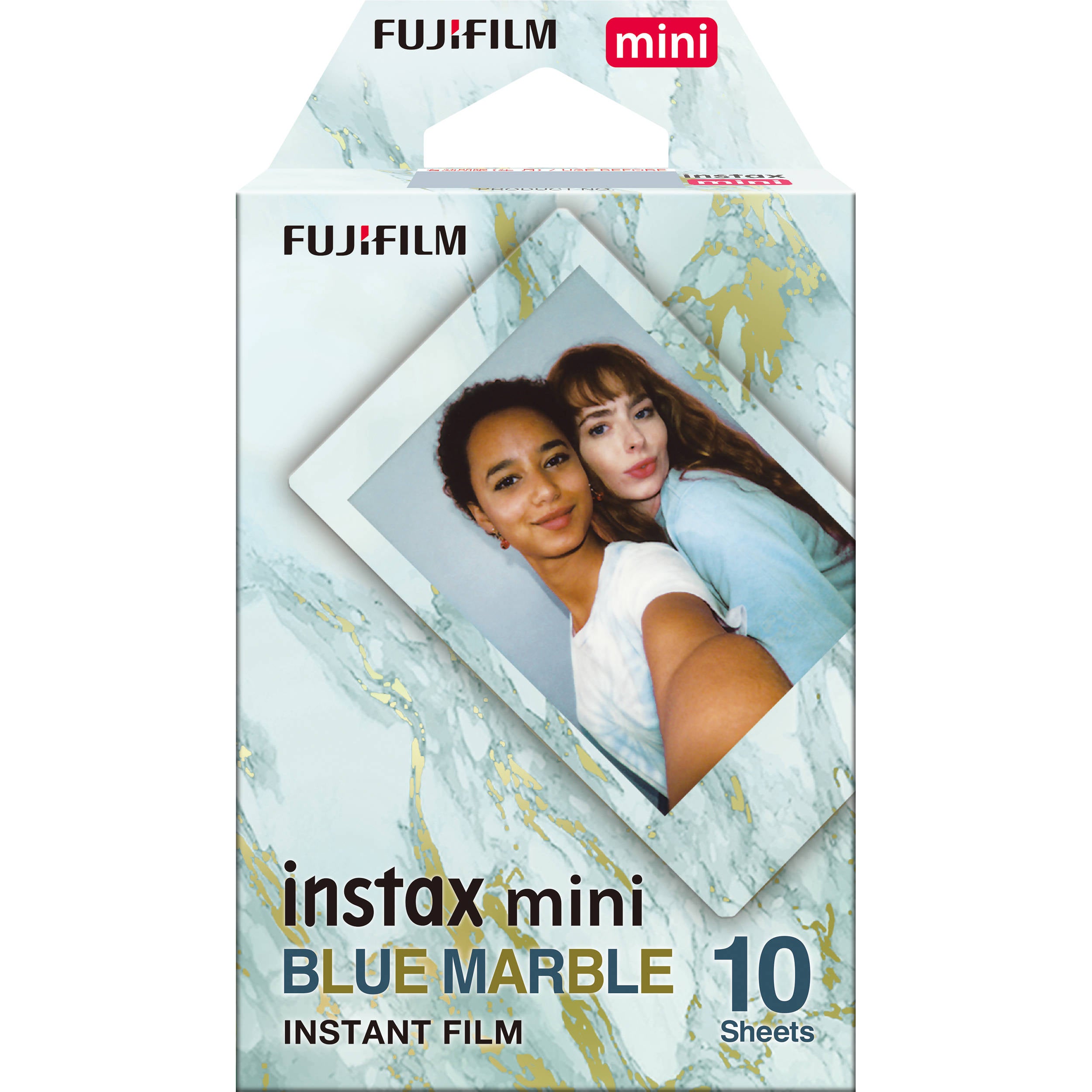 FUJI INSTAX MINI 10 SINGLE BLUE MARBLE