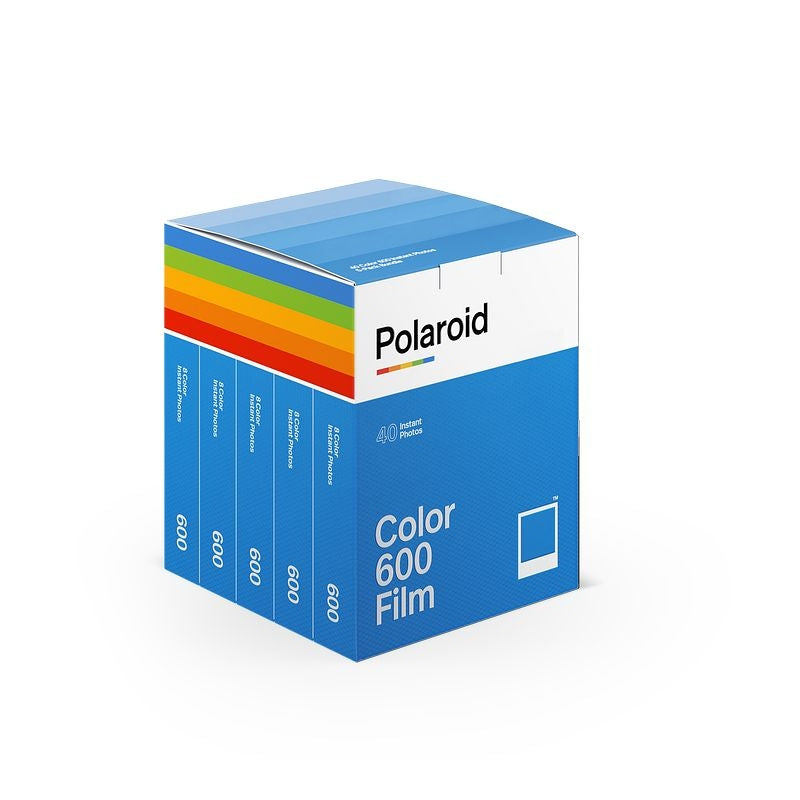 POLAROID ORIGINALS COLORS FILM SERIE 600 COLOR 5-PACK 5X8 6013