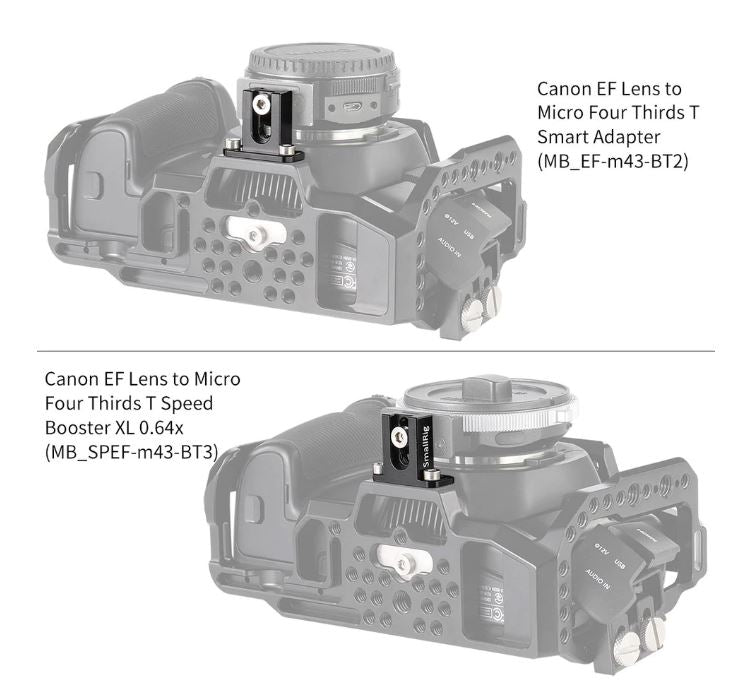 SMALLRIG LENS MOUNT ADAPTER SUPPORT FOR BMPCC 4K 2247