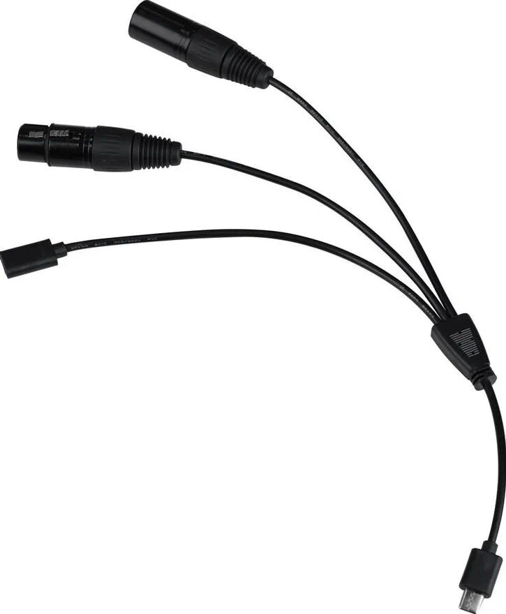 CB-DMX-USBC-1/3 cavo splitter o combinatori Splitter per cavo Nero