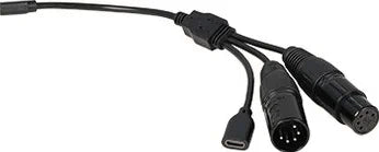 CAVO USB-C CON 3 ATTACCHI DMX PER PAVOTUBE II 6XR/PAVOTUBE T8-7X/PAVOBULB 10C