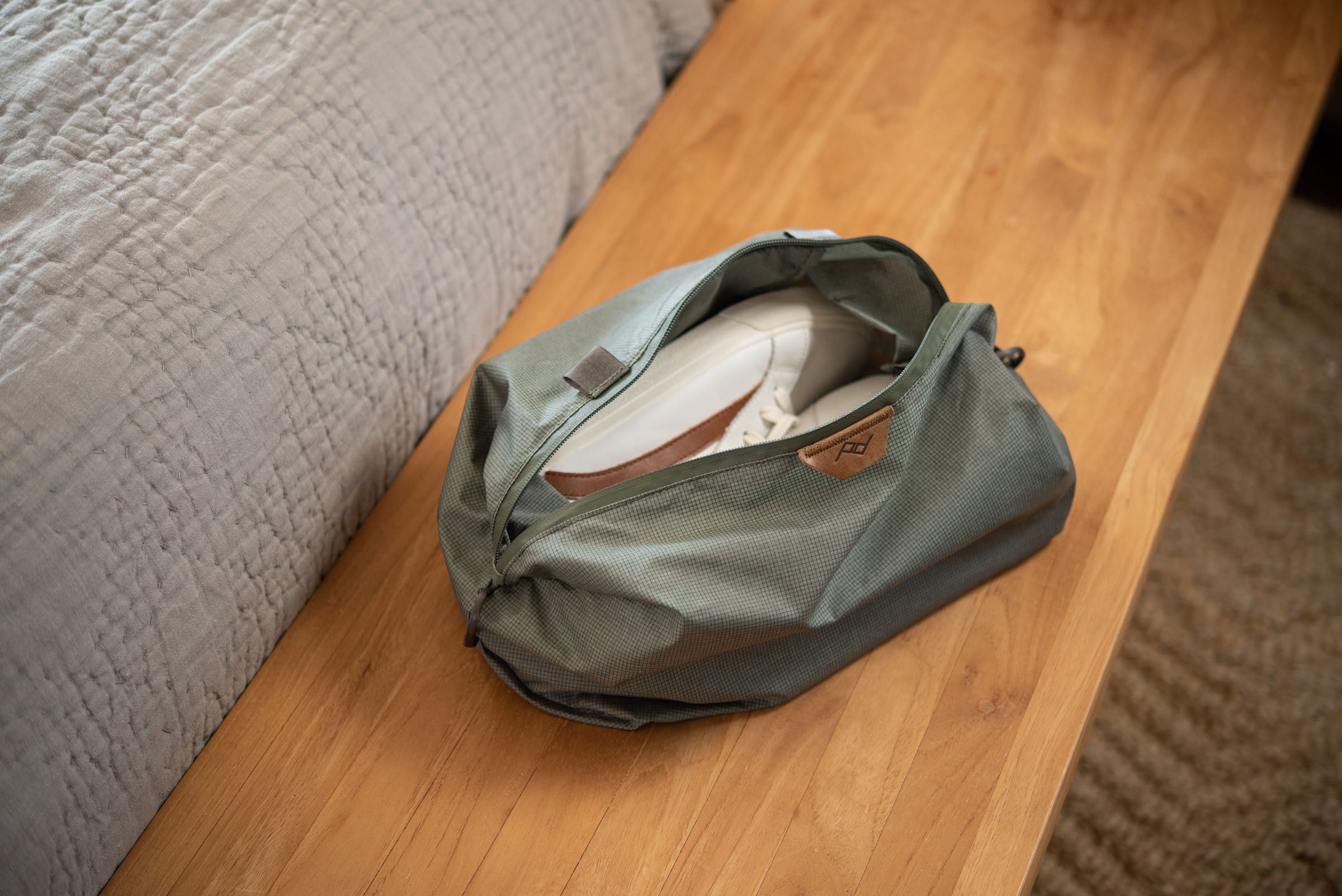 Shoe Pouch - Custodia per scarpe Verde Salvia