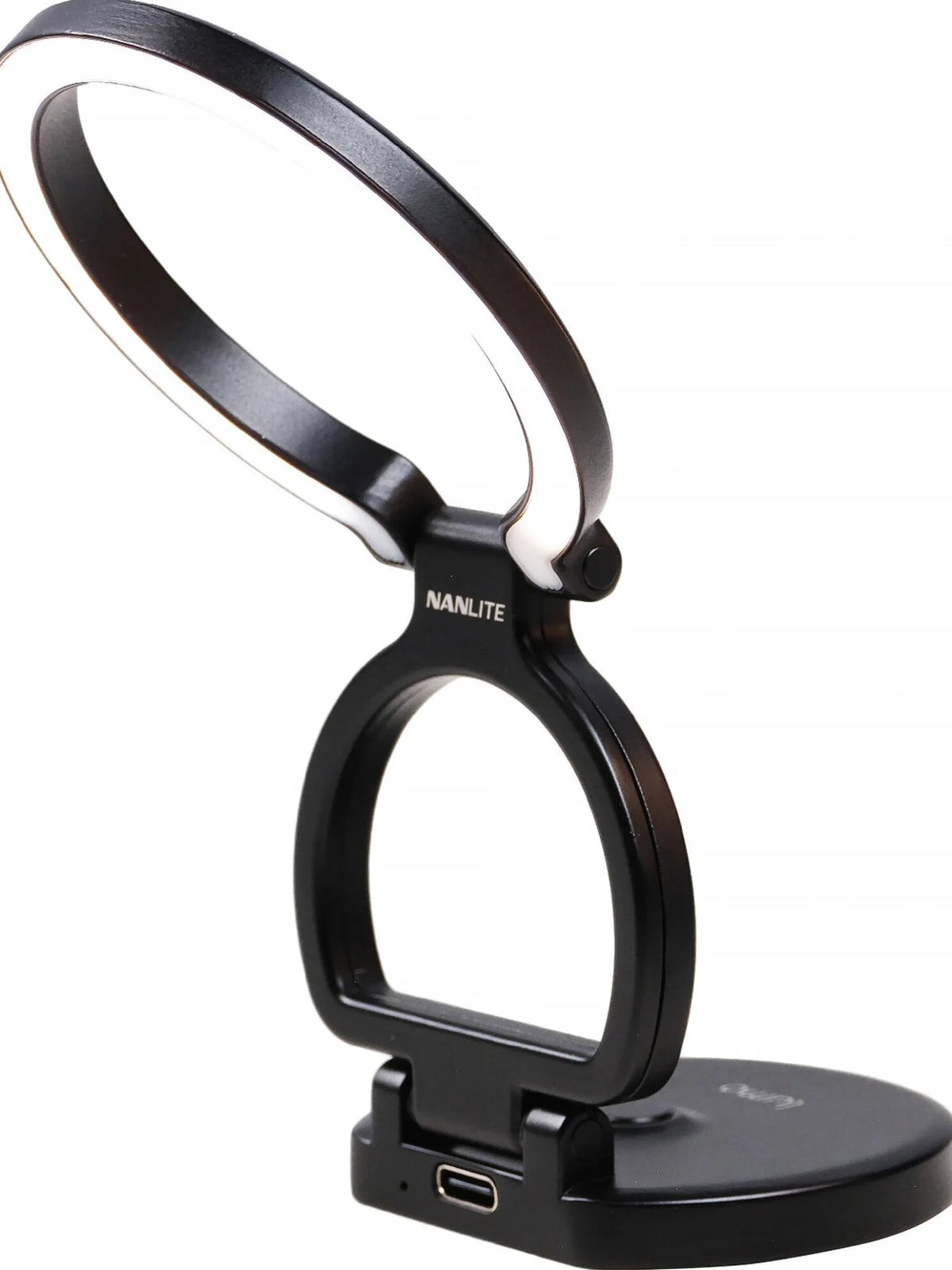 NANLITE LUMO PHONE RING LIGHT MAGSAFE COMPATIBLE POLAR BLACK