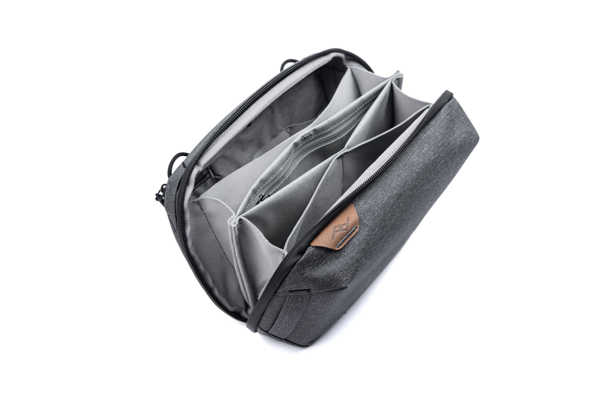 Tech Pouch Charcoal - Carbone
