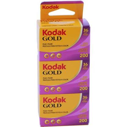 KODAK 1880806 GOLD 200 135-36 VT 3PZ VERTICAL TRIPACK