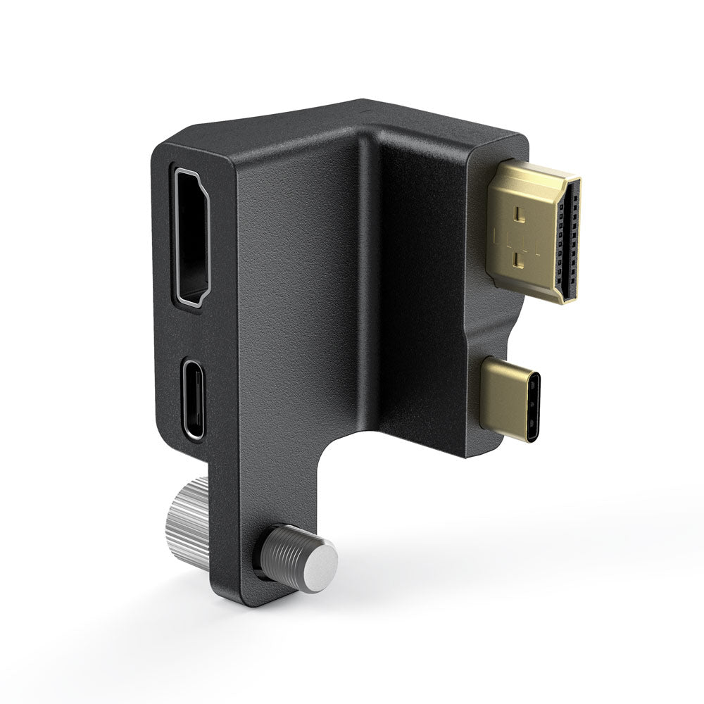 SMALLRIG HDMI & TYPE-C RIGHT-ANGLE ADAPTER FOR BMPCC 4K & 6K CAMERA CAGE AAA2700