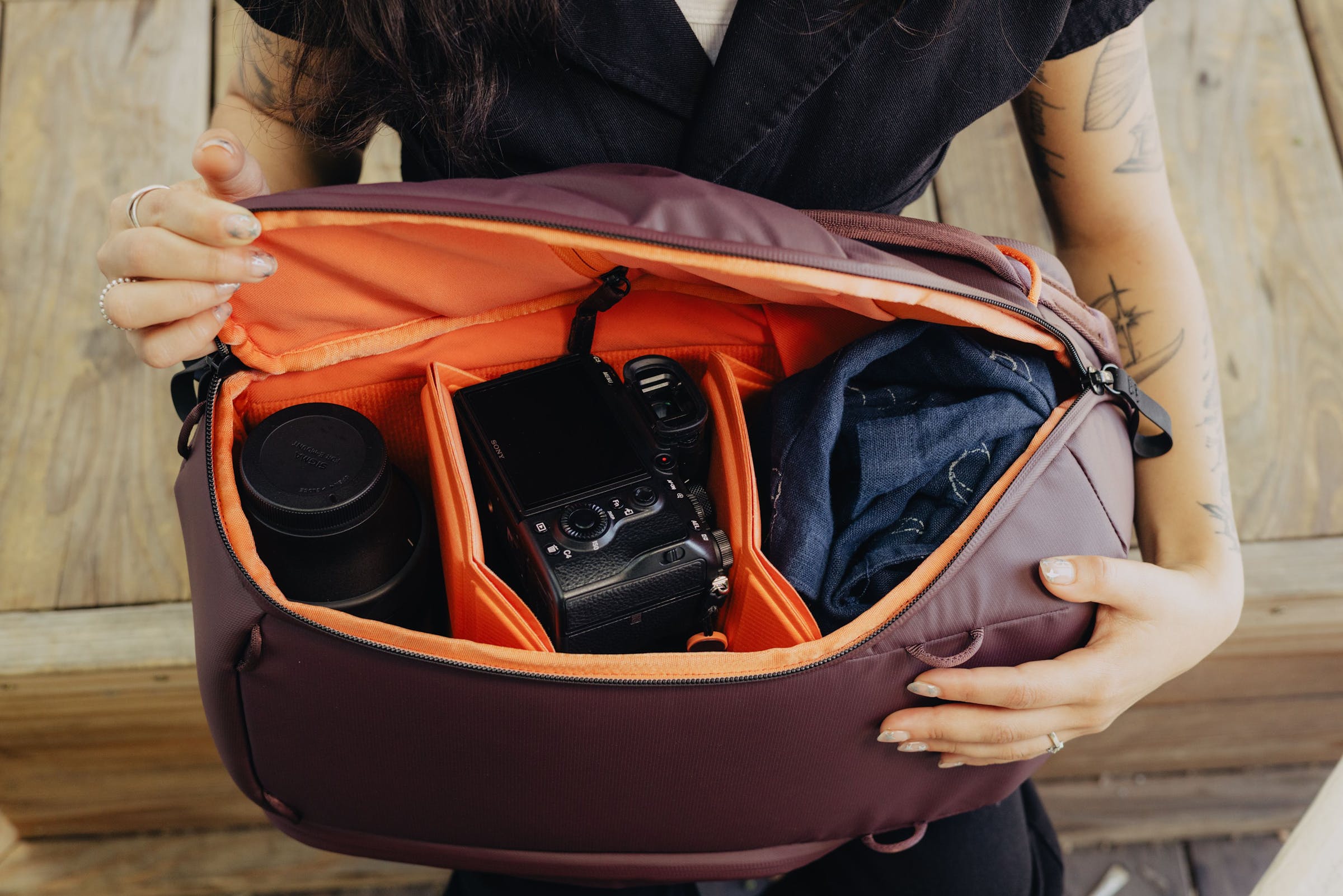Everyday Backpack Zip 15L- Eclipse