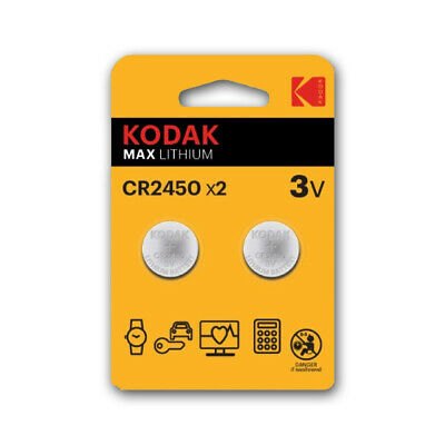 KODAK PILA 30417762 CR2450 MAX 3V 2PZ