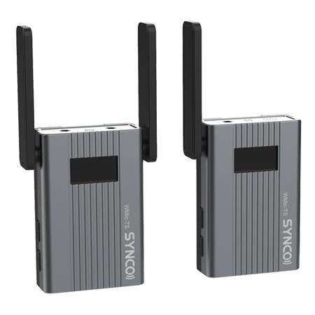 SYNCO TS SISTEMA WIRELESS UHF 150MT PROFESSIONALE OMNIDIREZIONALE A LAVALIER BATT. INTEGRATA - 1 TRASMETTITORI + 1 RICEVITORE