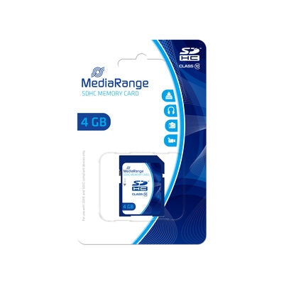 MEDIARANGE SCHEDA SD HC 4GB CLASSE 10 MR961