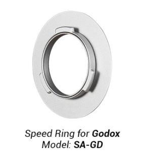 SA-GD Anello adattatore per torce Godox