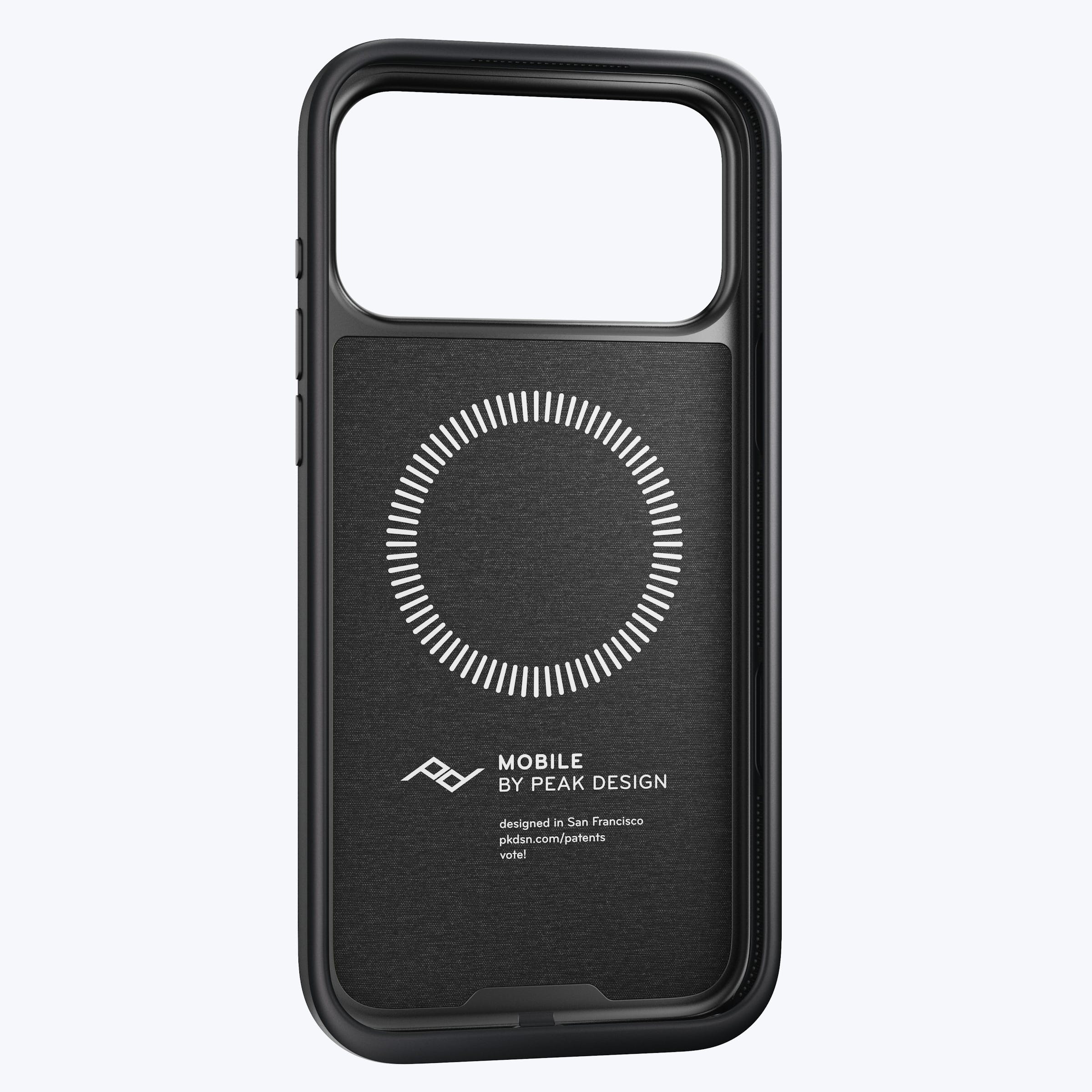 Mobile Everyday Fabric Case iPhone 17 Pro Max Charcoal