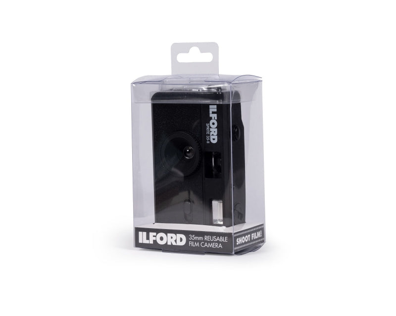 ILFORD RE-USABLE CAMERA SPRITE 35-II BLACK CAT-2005152 ANALOGICA