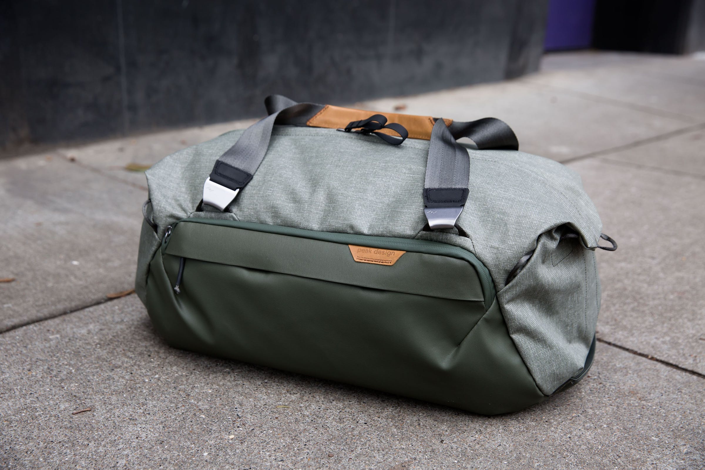Travel Duffel 35Litri Sage. - Verde Salvia 35L