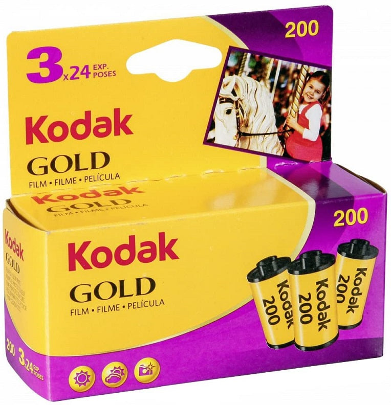 KODAK 6033971 GOLD 200 135-24 H GB NEW 3PZ TRIPACK